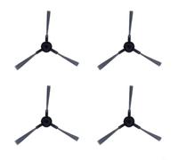 FUANA Robot Monsga MR1 pour aspirateurs - Brosses latérales - Facile à installer - Accessoires de rechange - Nettoyage approfondi des coins, longue durée (lot de 4)