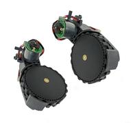 FUANA Robot pour roue d'aspirateur compatible avec Master for Pro S, côté gauche ou droit pour pièce de rechange, design amélioré à faible bruit (gauche + droite)