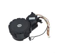 FUANA Roue motrice V50 Robot pour pièces d'aspirateur, roulette latérale gauche ou droite pour remplacement, efficacité améliorée et fonctionnement à faible bruit, noir (roue droite)