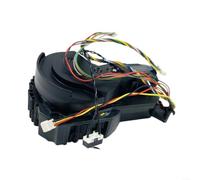 FUANA Roue principale pour rouleau Z60 de rechange, navigation fluide, aspirateur robot roulette gauche droite, facile à installer, partie en plastique dur, noir (roue gauche)