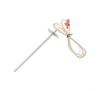 FUANA Sonde de température de 1200 mm pour grills REC TEC, tige de capteur de rechange de 180 mm, thermomètre à viande précis pour four à granulés de bois, argenté