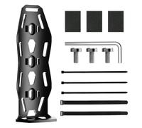 FUANA Support de fixation robuste en plastique pour fourche avant de vélo, vélo de route, support de vitesse stable avec protection contre les intempéries pour une conduite quotidienne, noir