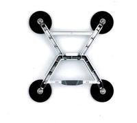 FUANA Support de montage magnétique en alliage d'aluminium pour Starlink pour mini V4 Camper Bateau