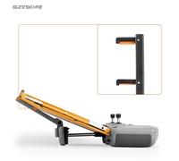 FUANA Support de tablette pour appareils de 7,9 à 11", épaisseur maximale de 22 mm, matériau ABS, design pliable, support léger pour câble d'écouteurs de télécommande DJI NEO