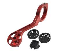 FUANA Support d'extension pour chronomètre de vélo en alliage d'aluminium pour Garmin Bryton pour phare de vélo Cateye et support de compteur de vitesse 46 g