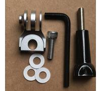 FUANA Support d'ordinateur pour guidon de vélo pliable Brompton, pour GoPro Cateye Wahoo Element Mini Bolt Kit de réparation de vélo