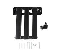 FUANA Support mural pliable pour projecteurs, appareils photo et lampes vidéo LED en acier au carbone, 25,6 x 22,8 cm, noir