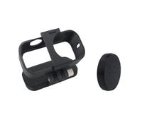 FUANA Support pour DJI OSMO-NANO, support de bureau en matériau PC avec base magnétique, compact 6,2 x 4,5 x 3,7 cm pour caméra d'action, noir