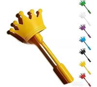 FUANA Tap to Pay Wand - Support de paiement sans contact pour fête d'enfants, cosplay, accessoires de costume - 36,8 cm pour baguette de fée (jaune)