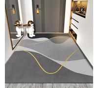 FUANA Tapis de sol en velours résistant aux taches, coupable, absorbant (80 x 100 cm) 3