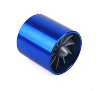 FUANA Turbine d'admission d'air de voiture, moteur turbo à ventilateur unique de 55 mm, super chargeur de turbine