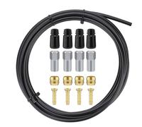 FUANA Tuyau d'huile de frein à disque hydraulique de 3000 mm avec insert olive pour SRAM pour TR BH90 BH59 compatible avec kit de réparation de vélo