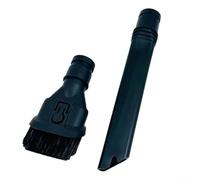 FUANA V9 Kit d'accessoires pour aspirateur avec suceur plat et tête de conversion pour tapis de sol dur Noir