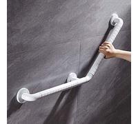 FuAo 135° Barre D'appui Douche pour Baignoires Acier Inoxydable PVC Barre de Maintien pour Handicapés et Les Personnes âgées WC 40 * 60cm