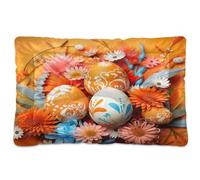 Fuauuyl Tapis de lit doux pour chien, lavable en machine, avec fond antidérapant pour chien, 61 x 45,7 cm