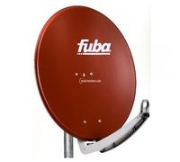Fuba DAA 780 R Antenne Parabolique 78 CM Rouge Brique Aluminium Satellite Bol