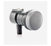 Fuba DEK 117 Single LNB 1 Participant - LNB Universel 1 Voie avec Filtre LTE pour Un Participant/récepteur/TV - Compatible HDTV et UHD (4K/8K), Blindage Mobile optimisé - avec Douille de Protection