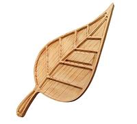 Fubdnefvo 1 planche de charcuterie en forme de feuille - Plateau à fromage - Accessoire de fête pour décoration d'apéritif