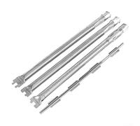 FUBESK 69787 Tube de brûleur de 46 cm Pièce de rechange pour Weber pour série Spirit E-310 E-320 E-330 S-310 S-320 S-330 300-Series, pièce de rechange pour brûleur Weber pour SPIRIT