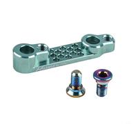 FUBESK Adaptateur plat en alliage d'aluminium 7075 pour frein à disque arrière de vélo de route, pour Sram Campy, conversion de 140 mm à 160 mm (vert)