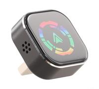 FUBESK Adaptateur sans fil pour CarPlay pour voiture, dongle USB 2 en 1 convertit filaire en sans fil avec BT 5.0 et pour Wi-Fi double bande, et boîte de lecture pour avec usine pour CarPlay (A)