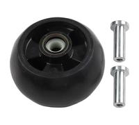 FUBESK Am125172 Kit de roue de mesure en plastique Am124706 210-300 pour tondeuse à gazon Noir Remplacement Carburateur Tondeuse Débroussailleuse Bobine Ligne de Remplacement