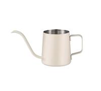 FUBESK Bouilloire col de cygne en acier inoxydable de 350 ml ou 600 ml pour verser le café avec bec fin et poignée confortable pour toutes les cuisinières