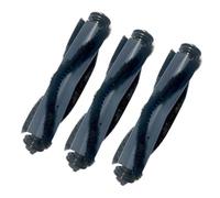 FUBESK Brosse principale de rechange pour eufy pour aspirateur automatique C10, nylon + brosse de nettoyage en plastique, compatible avec les brosses latérales Eufy série C10