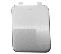 FUBESK Capuchon en ABS pour crochet de remorquage pour pare-chocs arrière W211 2003-2009 Partie 2118801405 Blanc (argent)