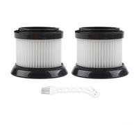 FUBESK CleanMaxx MJ1901B Lot de 2 filtres d'échappement HEPA H13 lavables et réutilisables pour GT-SF-VCS-01 avec brosse de nettoyage (ensembles trimestriels)