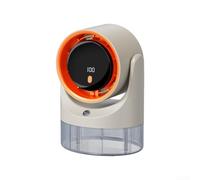 FUBESK Climatiseur portable - Petit ventilateur par évaporation qui refroidit comme unité de climatisation pour chambre à coucher, bureau, voiture, camping, maison (blanc)