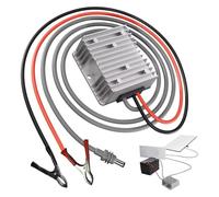 FUBESK Convertisseur de puissance 12 V/24 V à 57 V 45 A 2565 W CC pour routeur Starlink Gen 3, étanche IP68 avec pinces crocodiles
