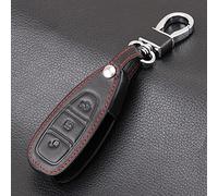 FUBESK Coque de protection pour clé de voiture Ford Focus MK3 MK4 pour Kuga, Ecosport, New Fiesta, Noir