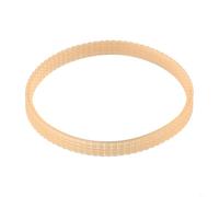 FUBESK Courroie transporteuse nervurée en V pour le travail du bois - 10 mm de large - 340 mm de long - 620 mm de long - Pour scies électriques de 25,4 à 30,5 cm - En polyuréthane orange (340 mm pour