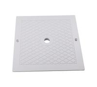 FUBESK Couvercle carré Spx1082 de 25,4 cm pour Hayward Sp1082E Sp1083 Sp1084 Sp1085 Sp1086 Pièce de rechange blanche pour carburateur de piscine enterrée Pièce de moteur pour pelouse