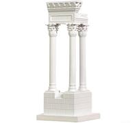 FUBESK Décoration abstraite en résine pour sculpture influencée par l'architecture classique européenne pour une utilisation en intérieur (A)