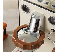 FUBESK Décoration en bois pour tête d'infusion GemiLai 3145 et bouton vapeur 3006, protection anti-brûlure pour machine à café, accessoire en bois massif