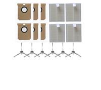 FUBESK Ensemble d'accessoires pour aspirateur Polaris PVCR 4250 4260 avec brosses latérales durables, filtres et sacs à poussière jetables pour propriétaires d'animaux