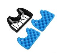 FUBESK Ensemble de filtre de rechange avec récipient pour aspirateur robot pour Samsung DJ9701041C DJ9701040C SC4300SC4700 Accessoire comprenant 2 éléments filtrants, 1 panier filtrant