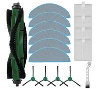 FUBESK Ensemble de pièces pour Roomba 105 et pour pièces combinées, brosse principale, serpillère, brosses latérales et filtres pour des solutions complètes de nettoyage du sol