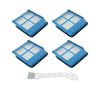 FUBESK Filtre brosse rouleau remplaçable pour Bissell CrossWave OmniForce (3912N) / OmniFind (4006N) / OmniForce Edge (3999N/4000N/4017N/4076), lavable et réutilisable, 4 filtres + 1 outil de