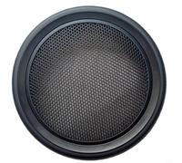 FUBESK Grille de haut-parleur pour Mini R55 R56 R57 R58 R59, ABS pour haut-parleur de porte, 51412753333 51412756567, accessoires intérieurs noirs 2007-2015 (noir)