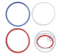 FUBESK Joint d'étanchéité en silicone pour autocuiseur Ring 6QT, lot de 3 pour joint de rechange pour Instant Pot 50/60 Lux 50/60 pour V3-60 -6 CSG60 CSG50