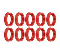 FUBESK Joint d'étanchéité pour cafetière AEG pour Siemens pour Krups pour Melitta pour Miele, bague en silicone pour A1 A5 A7 A9 pour série Ena, installation facile, 1 ou 10 (10 pièces)