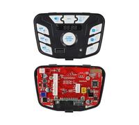 FUBESK JR1927M-Z Interrupteur de commande central pour voiture électrique pour enfant avec lecteur de musique, contes et affichage de l'alimentation 24 V