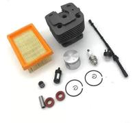 FUBESK Kit d'assemblage de cylindre de moteur 40 mm, 42 mm, 44 mm pour FS400 FS450 FS480, ensemble complet pour tondeuse à gazon, pièces de rechange durables pour machines de jardin (B)