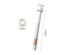 FUBESK Kit de 4 boulons et joints d'injecteur pour Mercedes Sprinter, Vito, Vario, Classe C, Classe E, pour Classe M, Classe G, CLK, Smart Four 15 CDI, OEM A6119900122