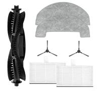 FUBESK Kit de balai à franges pour aspirateur Midea VCR11W VCR11B MI6BK (A)