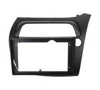 FUBESK Kit de montage double DIN pour tableau de bord - Pour ABS noir - Cadre d'installation gauche et droite - Accessoires d'intérieur de voiture - Accessoires de décoration pour pare-chocs avant