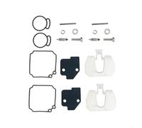 FUBESK Kit de réparation de carburateur hors-bord compatible avec moteurs 20 25HP 6L2-W0093-00-00 et 6L2-14301-11, kit complet pour restauration du système de carburant, installation simple, 2 unités
